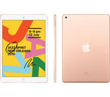 Apple iPad 7th Gen 32GB Wi-Fi + 4G Unlocked Gold Good