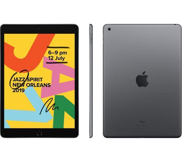 Apple iPad 10.2 (2019) 7th Gen 32 GB - Wi-Fi - Space Grey Pristine