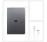 Apple iPad 8th Gen 128GB Wi-Fi + 4G Unlocked Space Grey Pristine